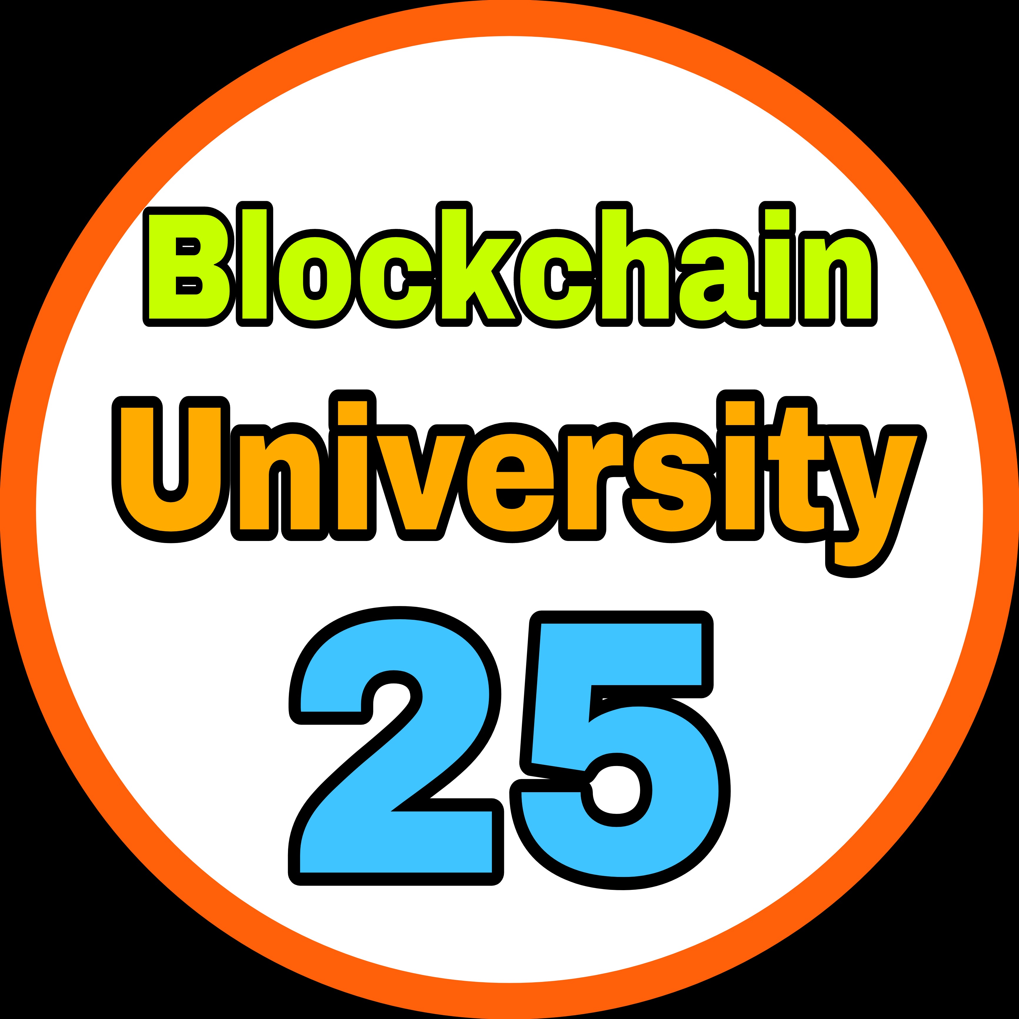 Blockchain University 25